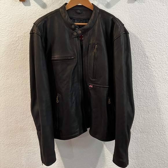 BMG Montana Motorcycle Jacket Mens 44 New - Picture 1 of 4